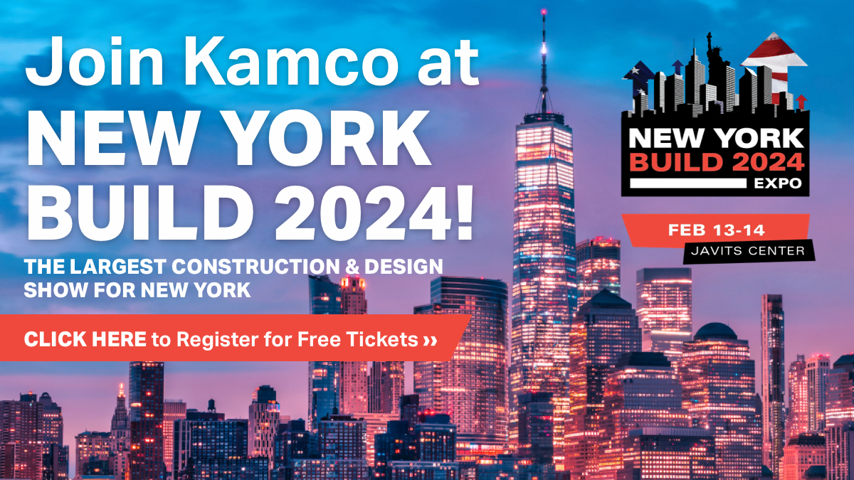 Kamco is Exhibiting at NY Build 2024